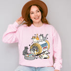 Serotonin Booster Mental Health Theme Unisex Crewneck T-Shirt Sweatshirt Hoodie