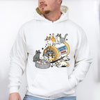 Serotonin Booster Mental Health Theme Unisex Crewneck T-Shirt Sweatshirt Hoodie