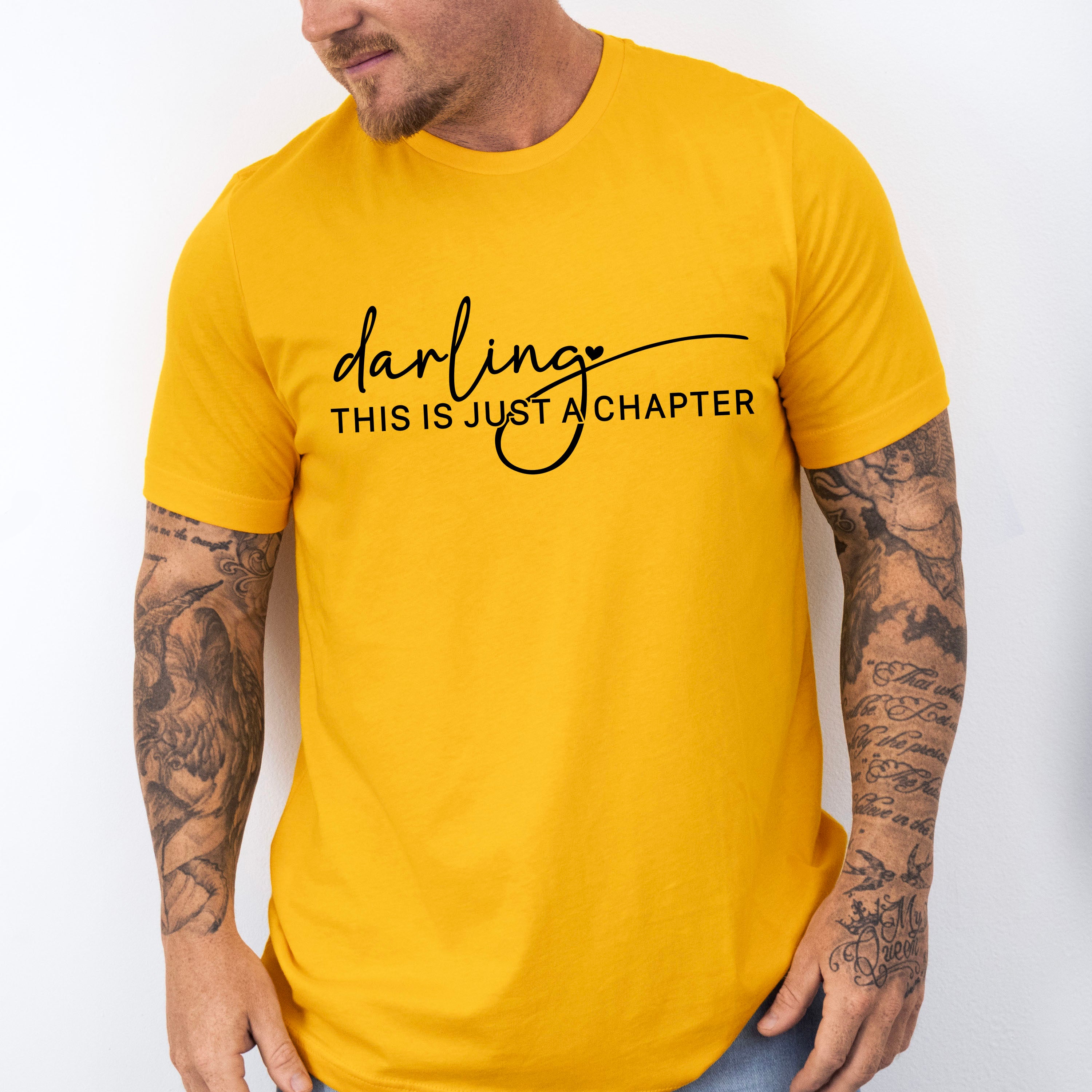 Darling This Is Just A Chapter Mental Health Theme Unisex Crewneck T-Shirt Sweatshirt Hoodie