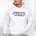 All The Feels Mental Health Theme Unisex Crewneck T-Shirt Sweatshirt Hoodie