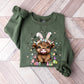 Cattle Easter Day Unisex Crewneck T-Shirt Sweatshirt Hoodie