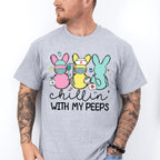 Nurse Bunnies Chillin Easter Day Unisex Crewneck T-Shirt Sweatshirt Hoodie