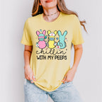 Nurse Bunnies Chillin Easter Day Unisex Crewneck T-Shirt Sweatshirt Hoodie