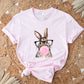 Bunny Gum Easter Day Unisex Crewneck T-Shirt Sweatshirt Hoodie