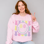 Smiley Easter Day Unisex Crewneck T-Shirt Sweatshirt Hoodie