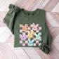 Bunny Heads Easter Day Unisex Crewneck T-Shirt Sweatshirt Hoodie