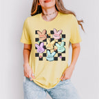 Bunny Heads Easter Day Unisex Crewneck T-Shirt Sweatshirt Hoodie
