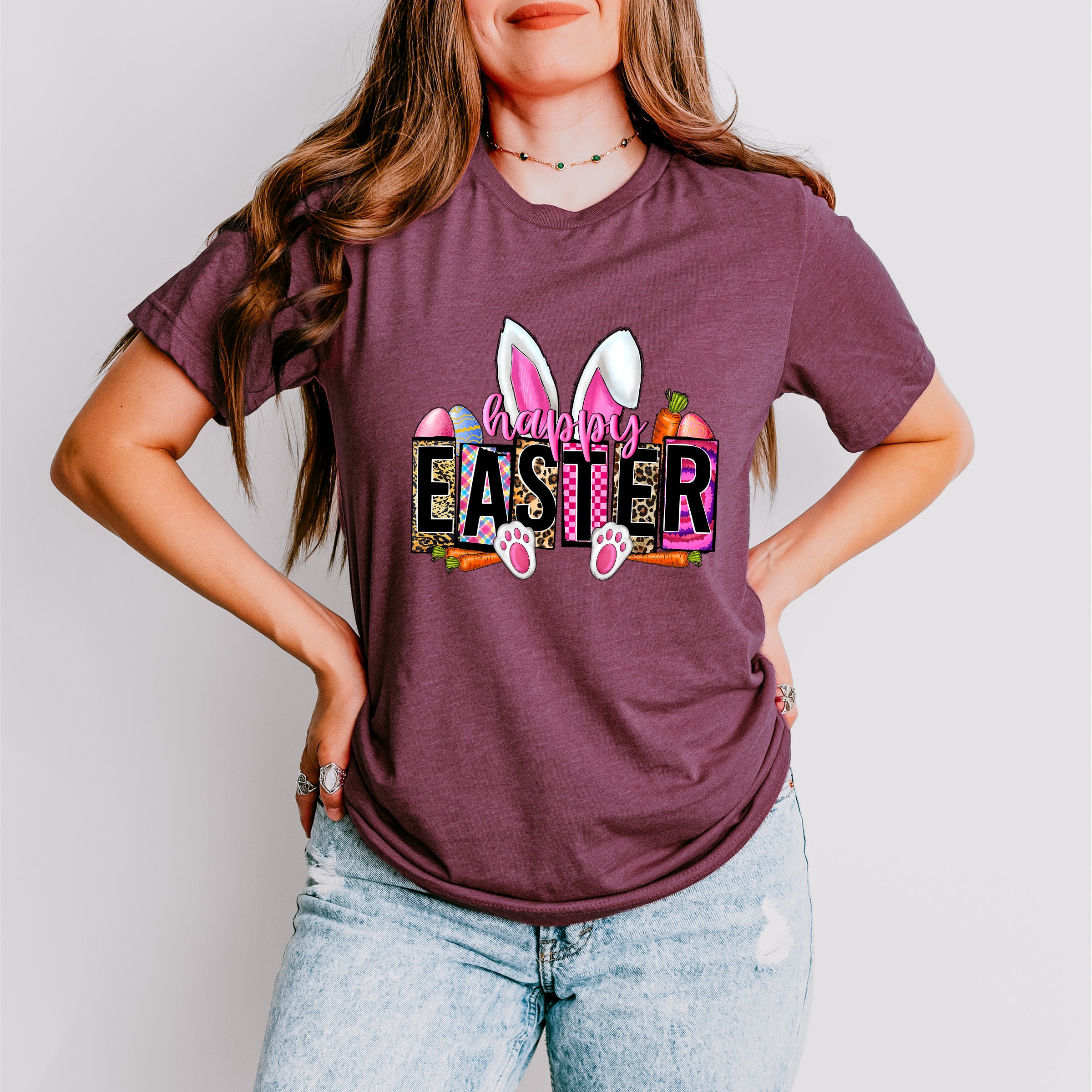 Happy Easter Easter Day Unisex Crewneck T-Shirt Sweatshirt Hoodie