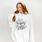 Happy Easter Bunny Easter Day Unisex Crewneck T-Shirt Sweatshirt Hoodie