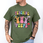 Teaching My Favorite Peeps Easter Day Unisex Crewneck T-Shirt Sweatshirt Hoodie