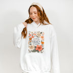 He Is Risen Flowers Easter Day Unisex Crewneck T-Shirt Sweatshirt Hoodie