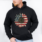 Sunflower 4Th Of July Unisex Crewneck T-Shirt Sweatshirt Hoodie