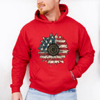 Sunflower 4Th Of July Unisex Crewneck T-Shirt Sweatshirt Hoodie