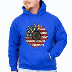 Sunflower 4Th Of July Unisex Crewneck T-Shirt Sweatshirt Hoodie