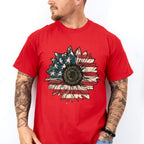 Sunflower 4Th Of July Unisex Crewneck T-Shirt Sweatshirt Hoodie