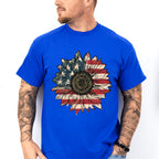 Sunflower 4Th Of July Unisex Crewneck T-Shirt Sweatshirt Hoodie