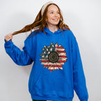 Sunflower 4Th Of July Unisex Crewneck T-Shirt Sweatshirt Hoodie