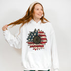 Sunflower 4Th Of July Unisex Crewneck T-Shirt Sweatshirt Hoodie