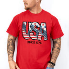 USA Since 1776 4Th Of July Unisex Crewneck T-Shirt Sweatshirt Hoodie