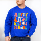 Happy Last Day Of School Colorful Last Day Of School Theme Unisex Crewneck T-Shirt Sweatshirt Hoodie