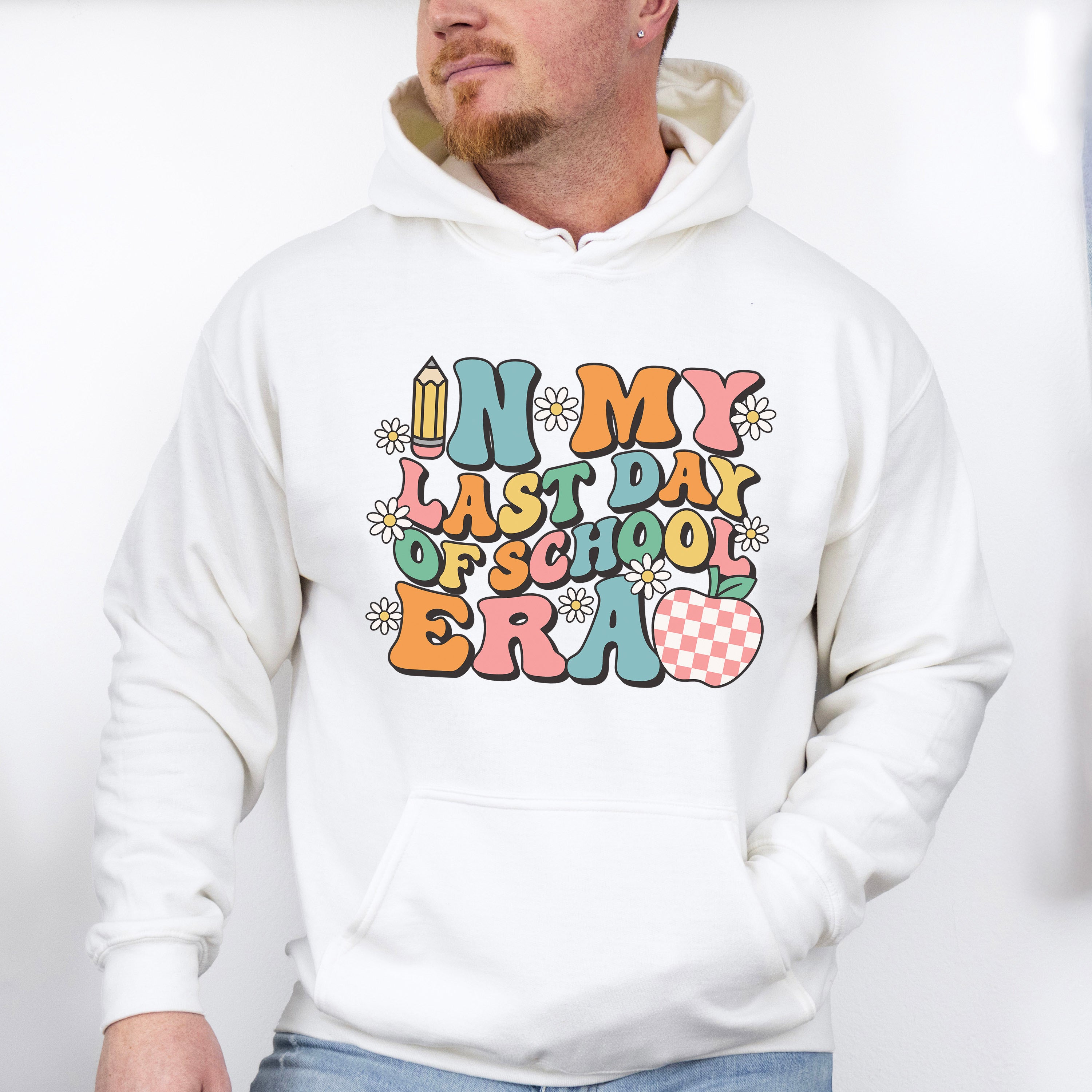 In My Last School Era Last Day Of School Theme Unisex Crewneck T-Shirt Sweatshirt Hoodie