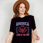 America 1776 Land Of The Free 4Th Of July Unisex Crewneck T-Shirt Sweatshirt Hoodie