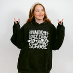 Happy Last Day Of School Theme Unisex Crewneck T-Shirt Sweatshirt Hoodie