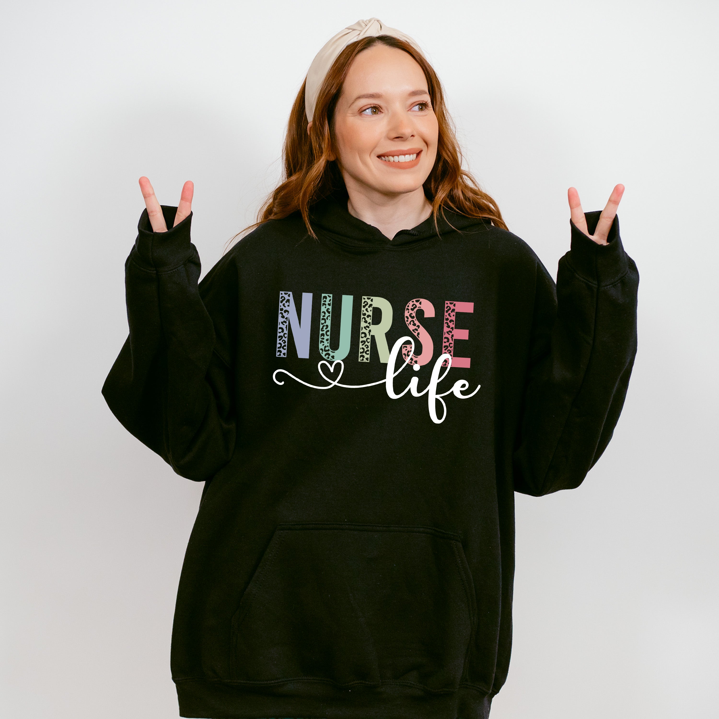 Nurse Life Nurse Theme Unisex Crewneck T-Shirt Sweatshirt Hoodie