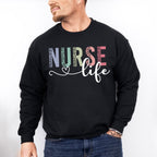Nurse Life Nurse Theme Unisex Crewneck T-Shirt Sweatshirt Hoodie