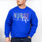 Nurse Life Nurse Theme Unisex Crewneck T-Shirt Sweatshirt Hoodie