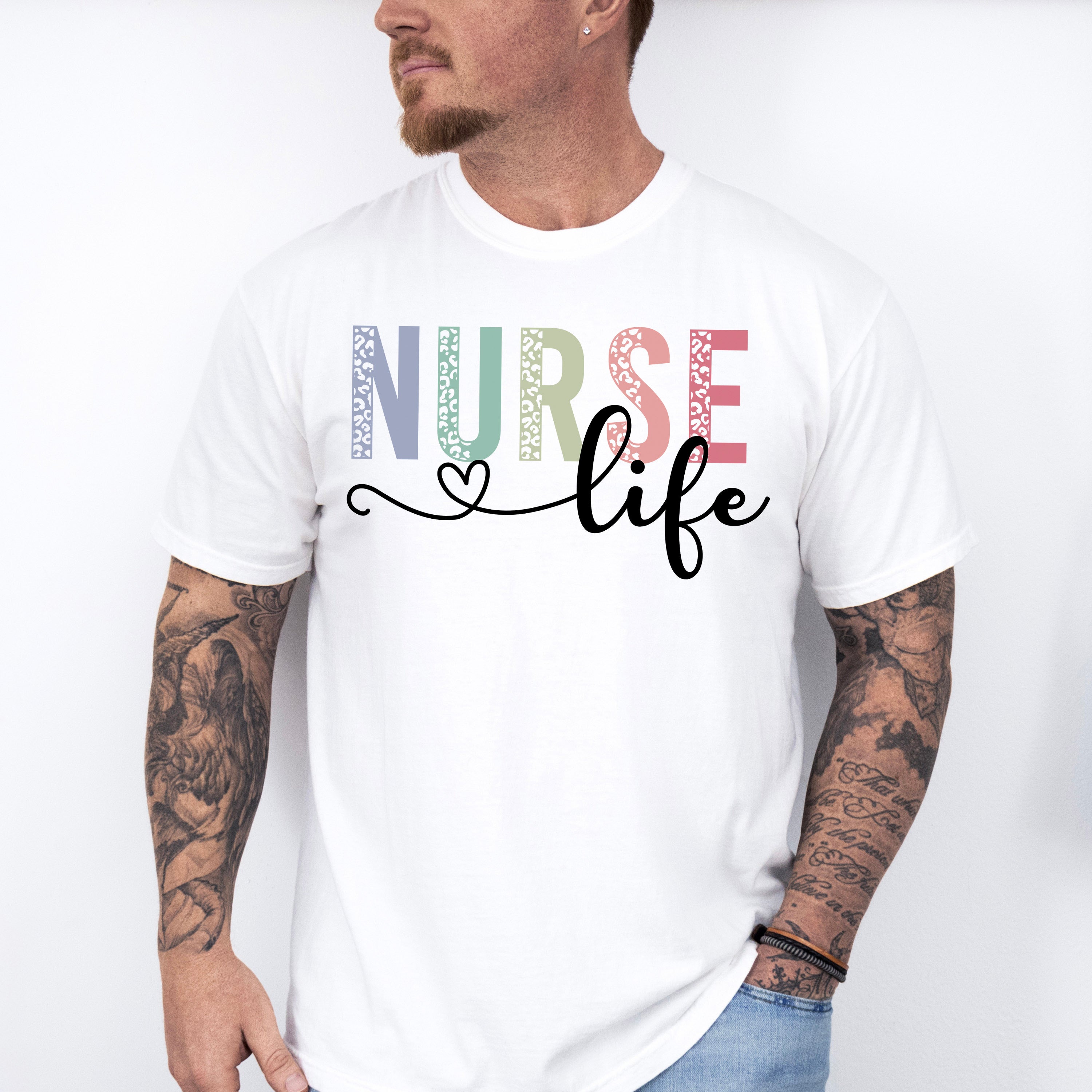 Nurse Life Nurse Theme Unisex Crewneck T-Shirt Sweatshirt Hoodie