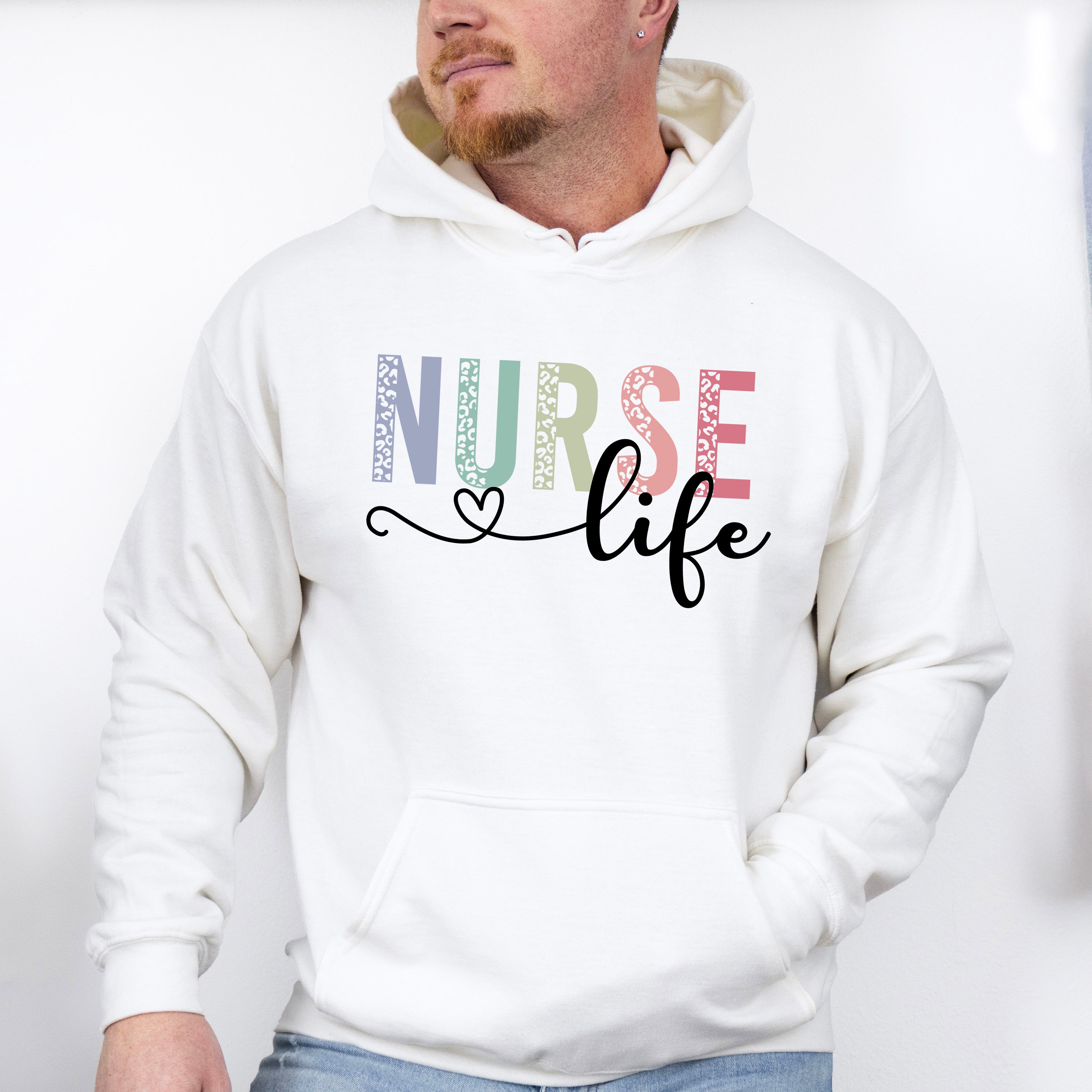 Nurse Life Nurse Theme Unisex Crewneck T-Shirt Sweatshirt Hoodie