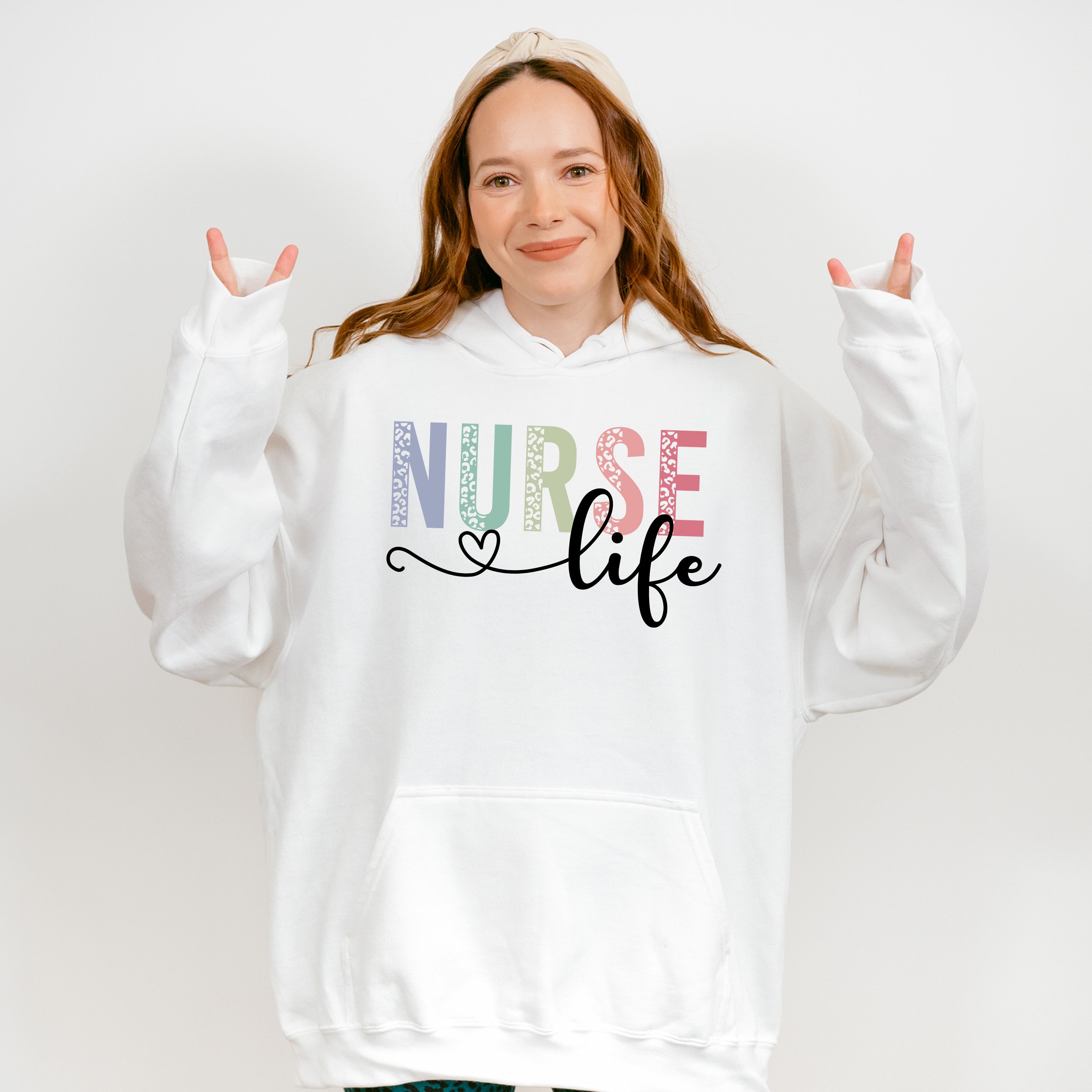 Nurse Life Nurse Theme Unisex Crewneck T-Shirt Sweatshirt Hoodie