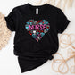 Nurse Heart Shape Nurse Theme Unisex Crewneck T-Shirt Sweatshirt Hoodie