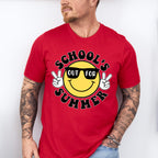 Smiley School's Out For Summer Last Day Of School Theme Unisex Crewneck T-Shirt Sweatshirt Hoodie