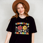 School's Out For Summer Last Day Of School Theme Unisex Crewneck T-Shirt Sweatshirt Hoodie