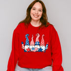 Gnomies 4Th Of July Unisex Crewneck T-Shirt Sweatshirt Hoodie