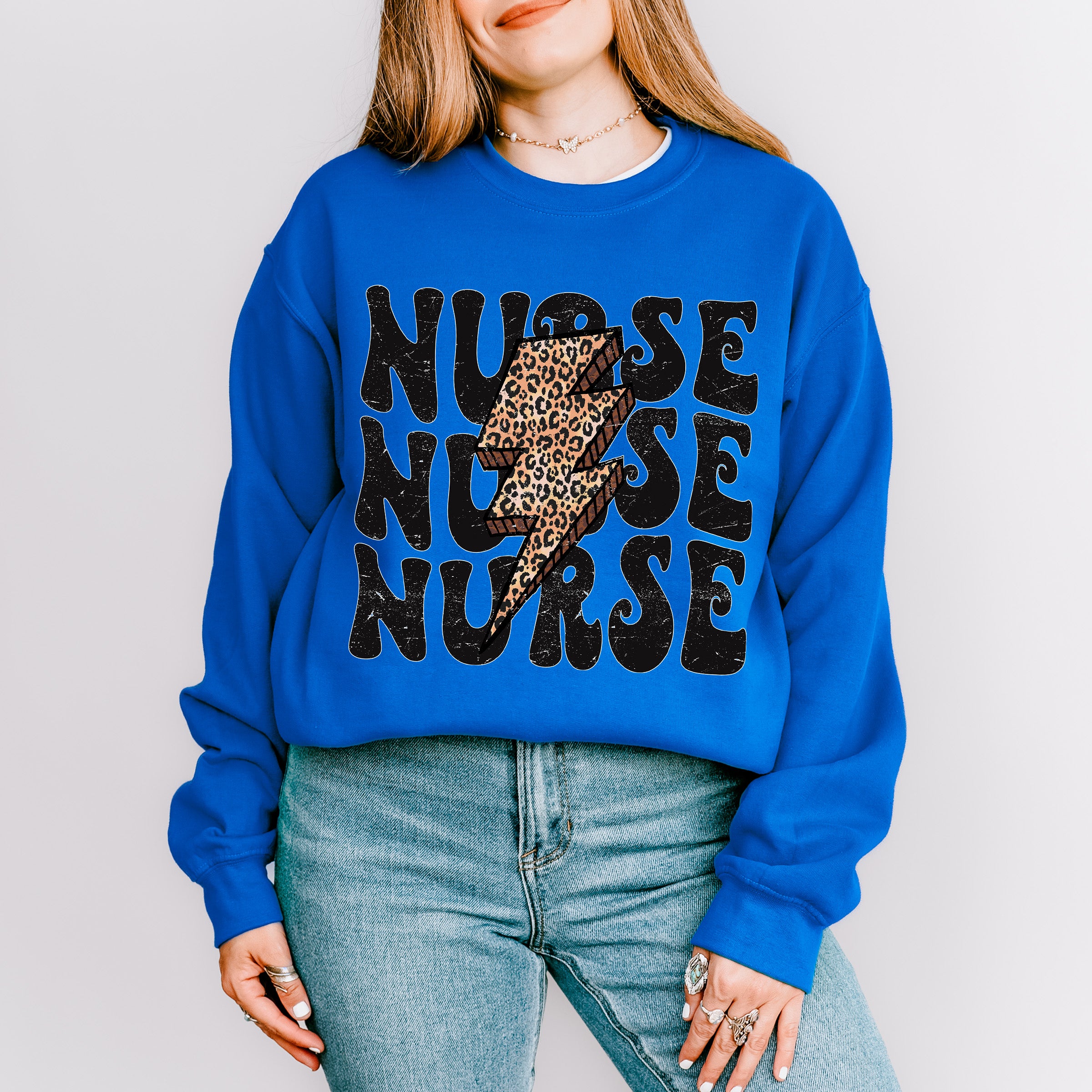 Nurse Lightning Nurse Theme Unisex Crewneck T-Shirt Sweatshirt Hoodie