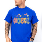 Nurse Flower Nurse Theme Unisex Crewneck T-Shirt Sweatshirt Hoodie