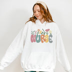 Nurse Flower Nurse Theme Unisex Crewneck T-Shirt Sweatshirt Hoodie