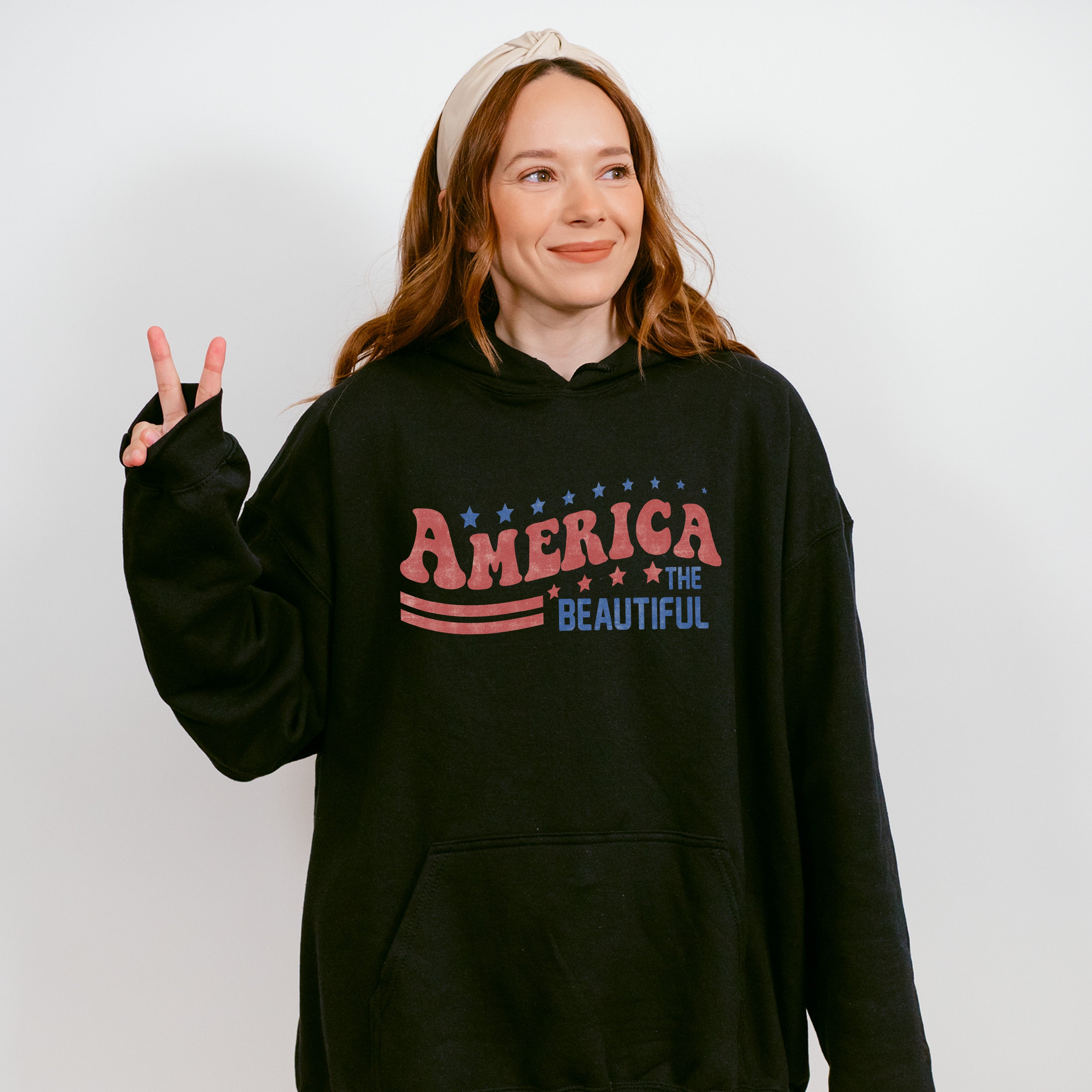 America The Beautiful 4Th Of July Unisex Crewneck T-Shirt Sweatshirt Hoodie