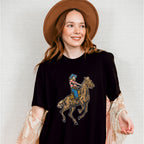 USA Cowboy 4Th Of July Unisex Crewneck T-Shirt Sweatshirt Hoodie