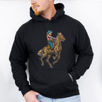 USA Cowboy 4Th Of July Unisex Crewneck T-Shirt Sweatshirt Hoodie