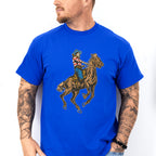 USA Cowboy 4Th Of July Unisex Crewneck T-Shirt Sweatshirt Hoodie