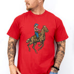 USA Cowboy 4Th Of July Unisex Crewneck T-Shirt Sweatshirt Hoodie