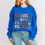 American Mama 4Th Of July Unisex Crewneck T-Shirt Sweatshirt Hoodie