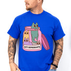 Cats In A Jar Mental Health Theme Unisex Crewneck T-Shirt Sweatshirt Hoodie