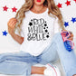 Red, White And Blue 4Th Of July Unisex Crewneck T-Shirt Sweatshirt Hoodie