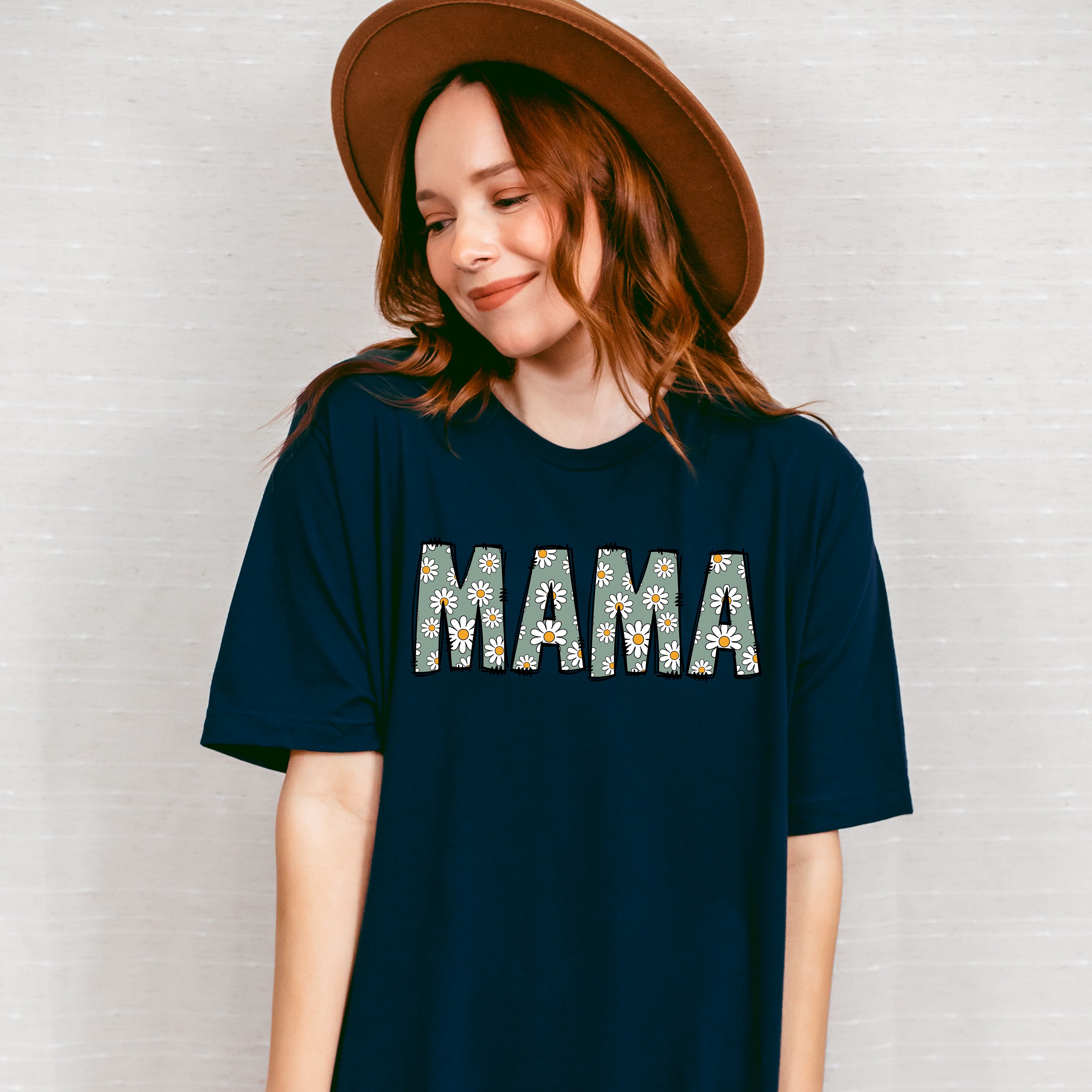 Mama Camomile Mother's Day Theme Unisex Crewneck T-Shirt Sweatshirt Hoodie
