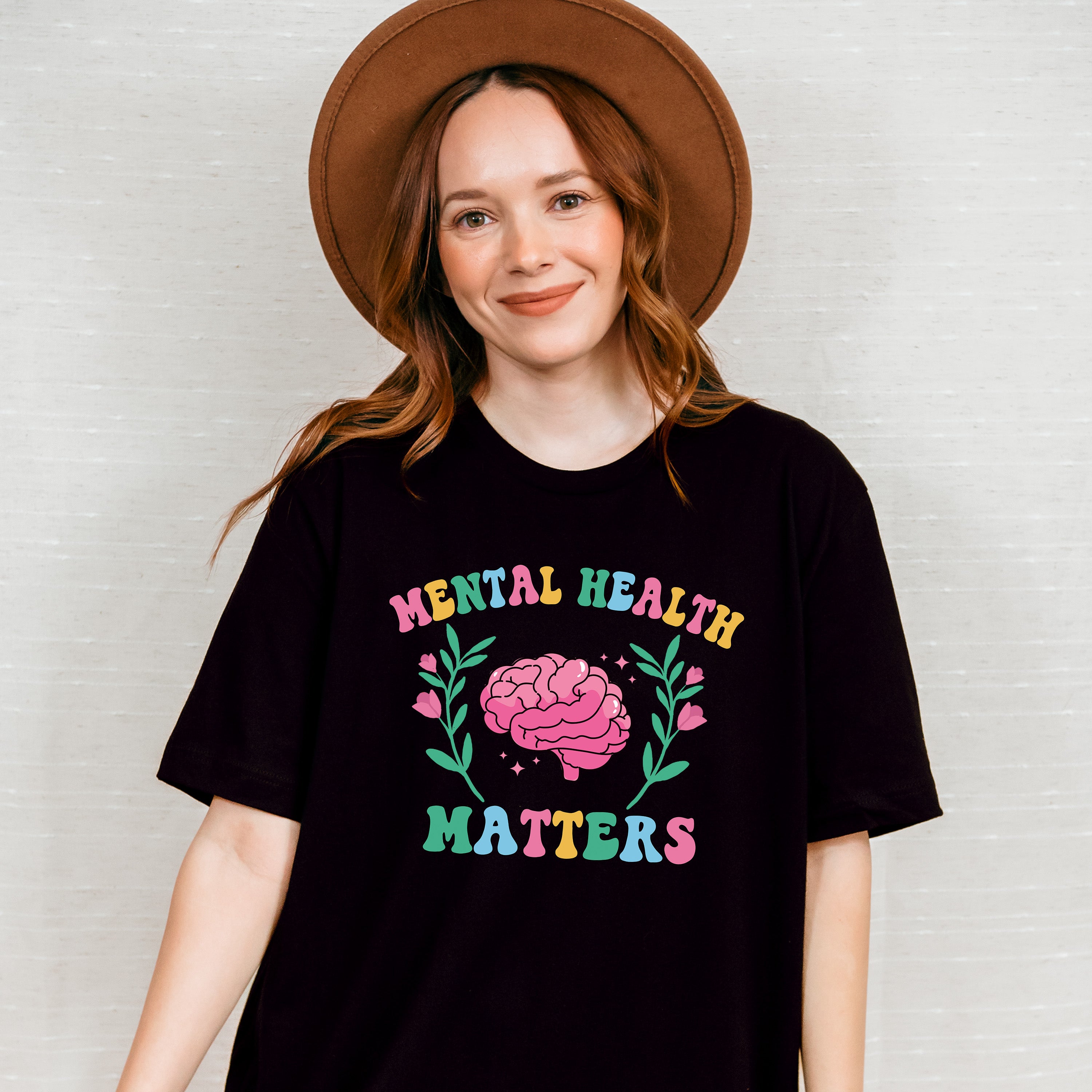 Mental Health Awareness Mental Health Theme Unisex Crewneck T-Shirt Sweatshirt Hoodie